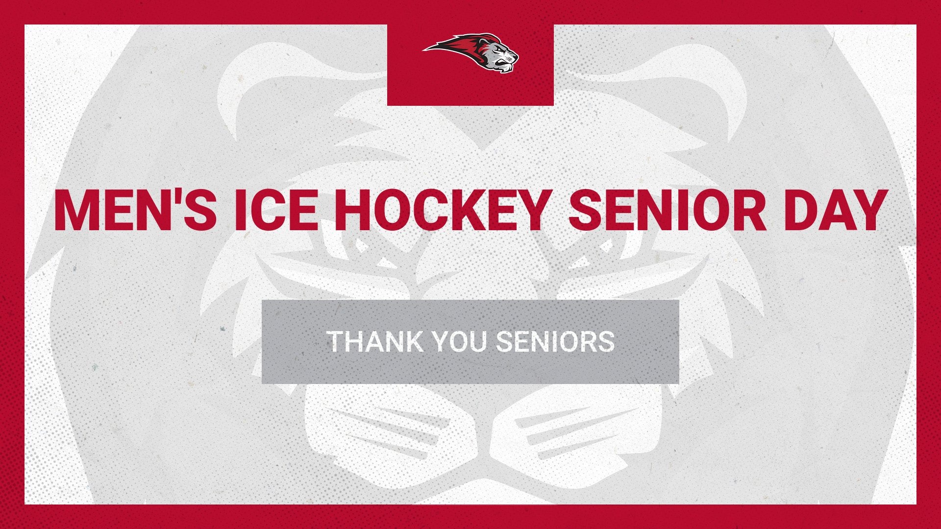 Men's Ice Hockey celebrates seniors