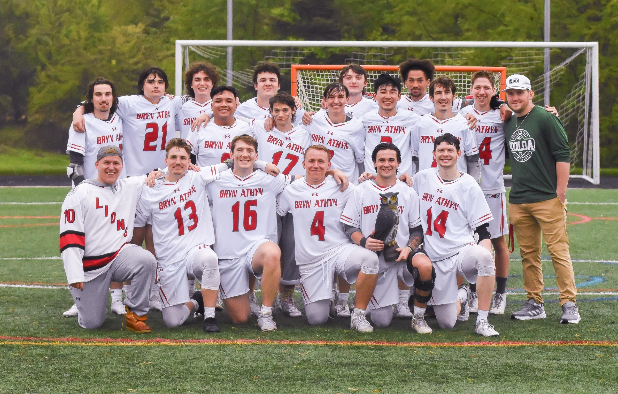 Men's Lacrosse wins 3rd place match over Keystone
