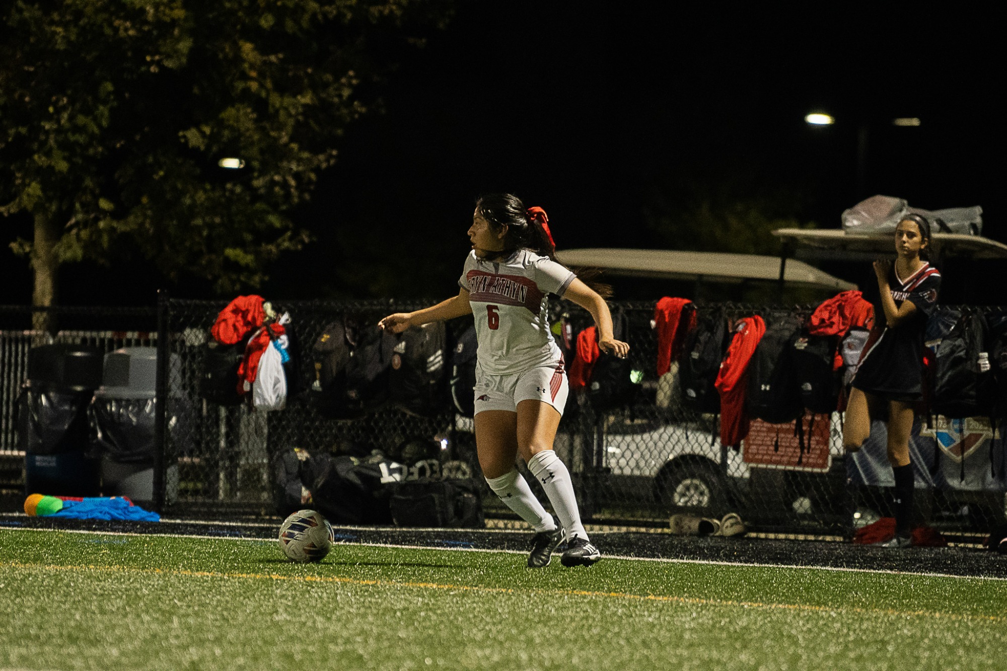 Women's Soccer battles with Cabrini under the lights