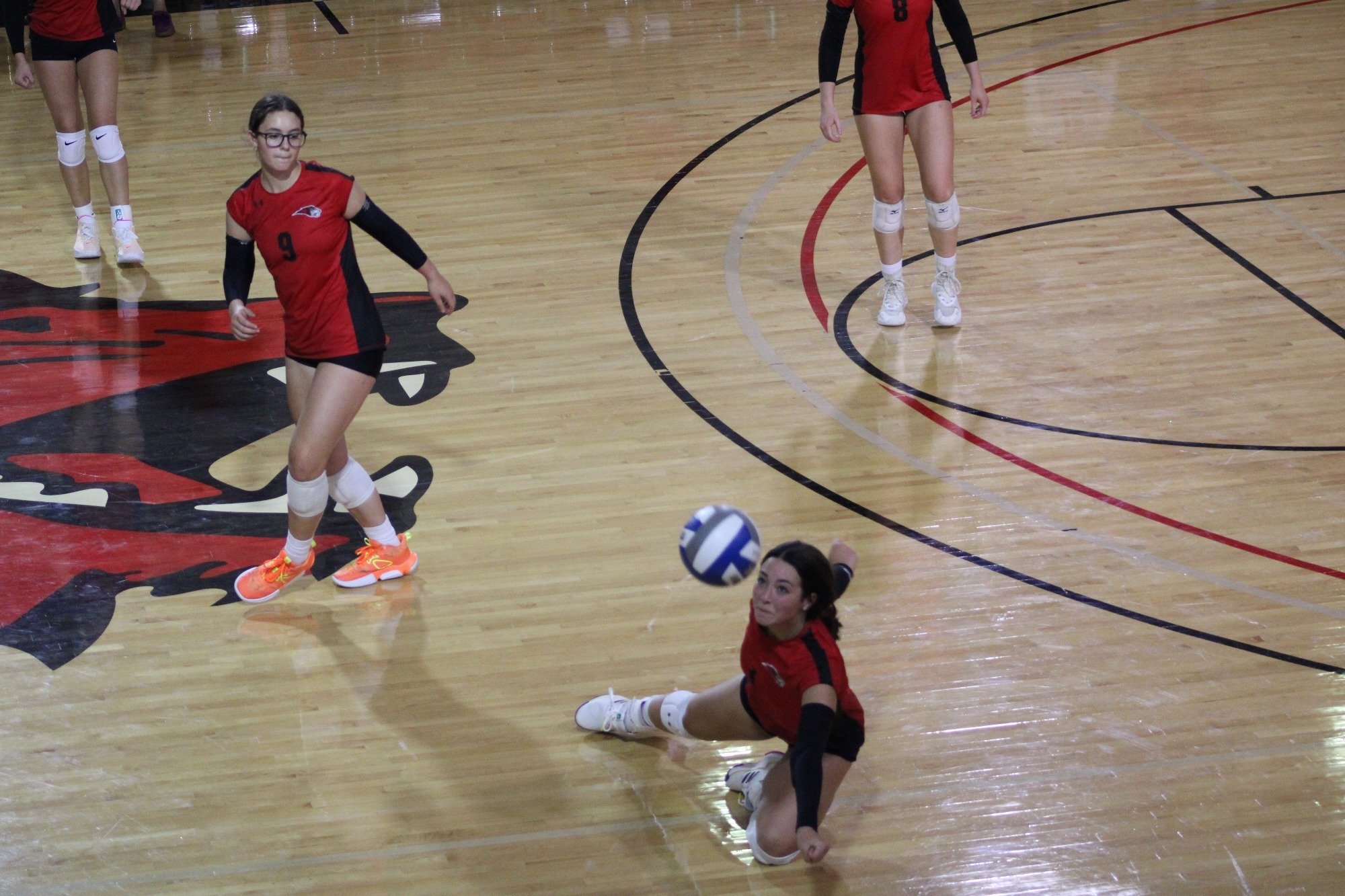 Women's Volleyball shows growth in home opener