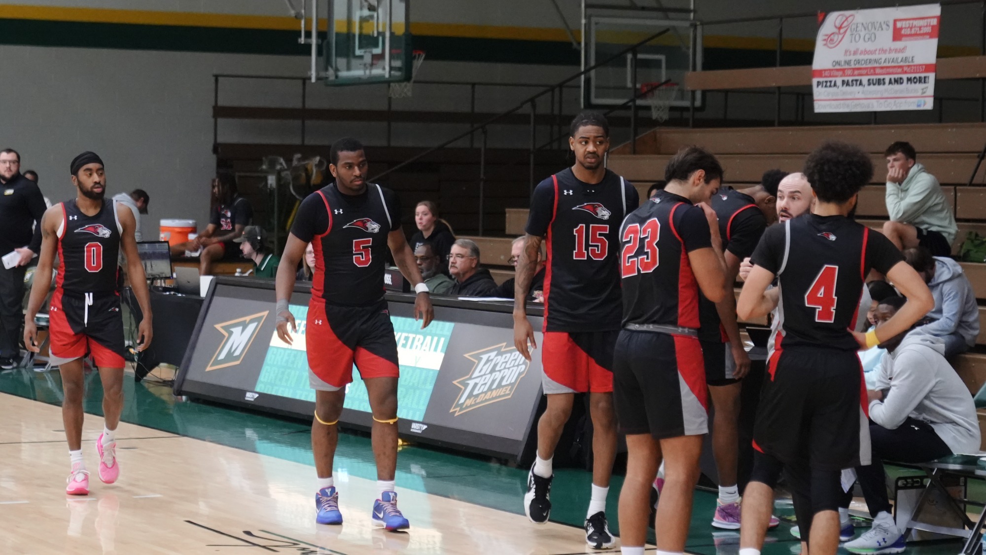 Men's Basketball routed by McDaniel