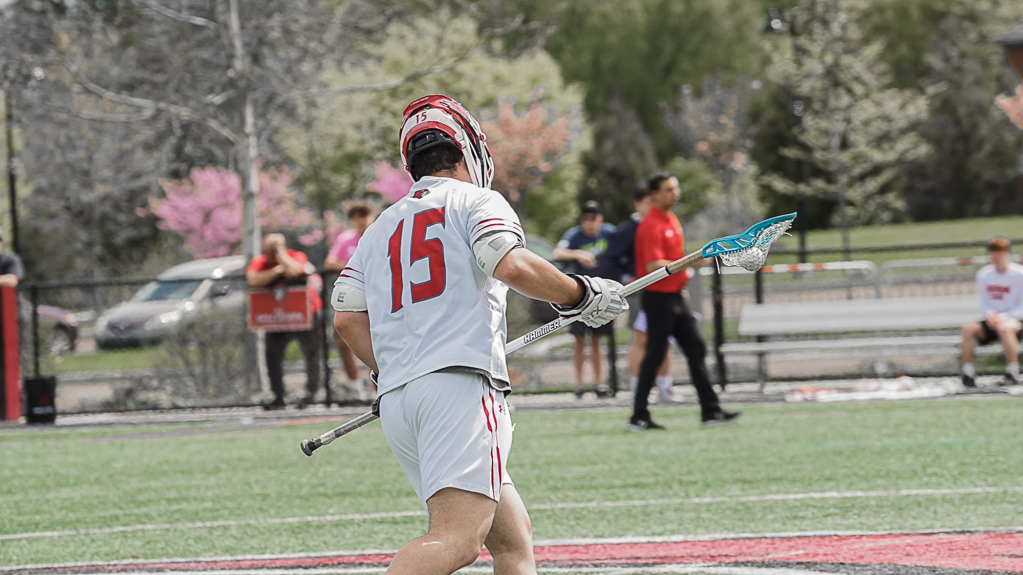 Men's Lacrosse clashes with Cairn under the Saturday night lights