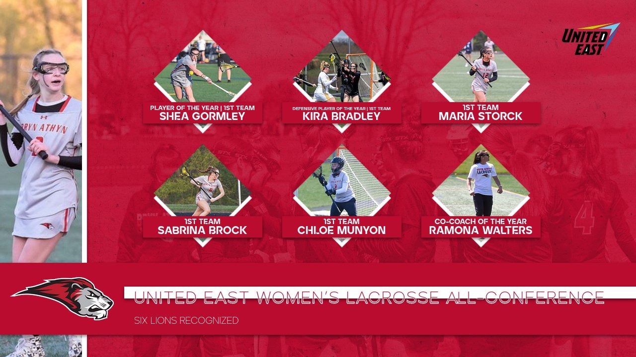 Women's Lacrosse dominate United East Postseason Awards