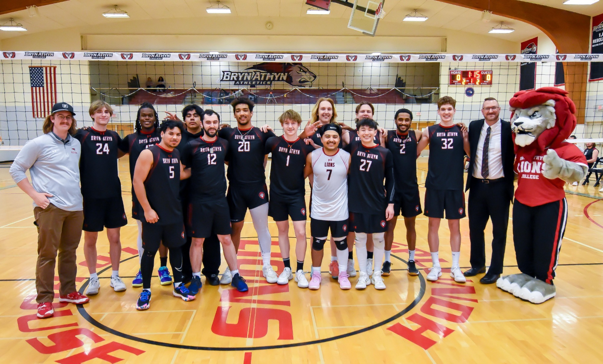 Final home game for Men's Volleyball