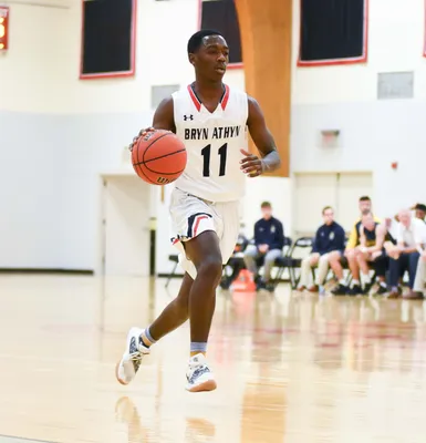Tariq Moore dribbling
