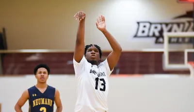 Okoye Taylor shooting a free throw